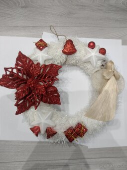 Vianočné ozdoby ČERVENÉ - 10