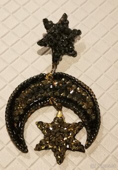 Náušnice Linda's dream black - 10