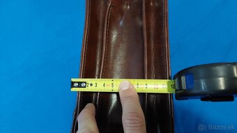 Pánska kožená taška- nová - 10