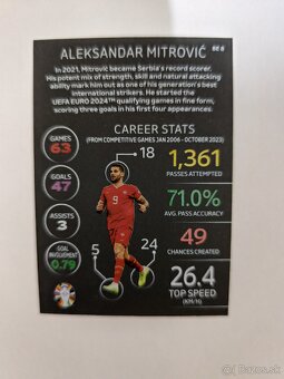 Black Edge topps match attax euro 2024 kartičky - 10
