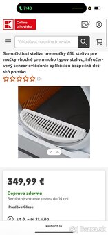 Smart toaleta pre mačky. Samočistiaci záchod CAT Toilet auto - 10