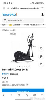 Trenažér Tunturi FitCross 50i - 10