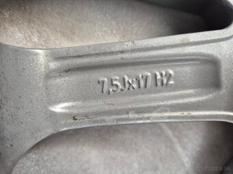 5x112 r17 ET38 x 7,5J elektróny ŠKODA,VW,SEAT,AUDI - 10
