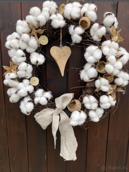 Vianočný veniec -Jednoduchá nádhera - 10