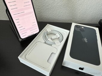 iPhone 13 Mini Midnight 100% Zdravie Batérie - 10