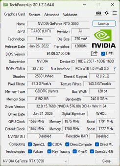 AMD Ryzen 5 3600/ RTX 3050 8GB/ 16GB DDR4/ 512NVME+HDD/ 650W - 10