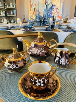 POZRI VŠETKY FOTKY-Valaská Belá 18 súprav z porcelánu - 10