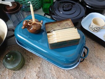 Smaltované na chalupu-do kuchyne - 10