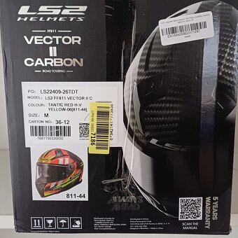 Silniční přilba Ls2 Vector II Carbon - 10
