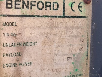 Prodám Dumper Benford Terex PT 3000 - 10
