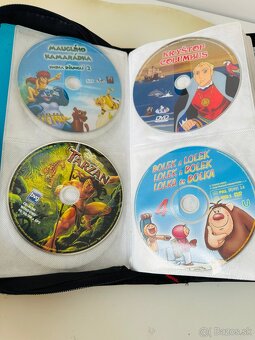 56 ks DVD s rozprávkami, všetko originály aj s HAMA obalom - 10