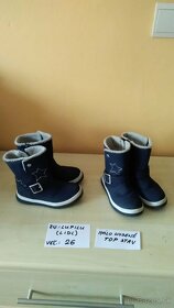 Prechodné  a zimné topánky rôzne velkosti - 10