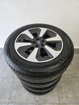 ‼️Alu disky SUBARU 17" +☀️letné pneu 225/60 R17 + TPMS - 10