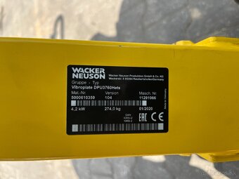 Reverzna vibracna doska Wacker Neuson DPU 3760Hets, 2020rv - 10