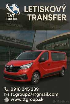 Letiskový Transfer, preprava osôb, osobná preprava - 10