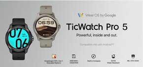 TicWatch Pro 5 s náramkami a ochrannými púzdrami - Top stav - 10
