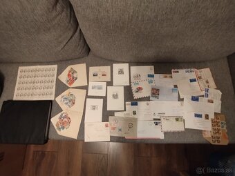 zostava filatelistického materiálu - 10
