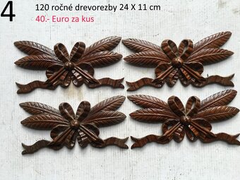 Drevorezby starožitné rok 1870 - 1900 - 10