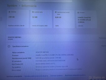 Notebook Lenovo ThinkPad T520 – 15,6", i5, 8GB RAM - 10