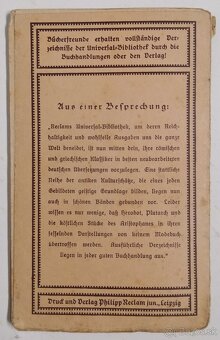 Tibulls Elegien. Reclams Universal-Bibliothek Nr. 1582 - 10