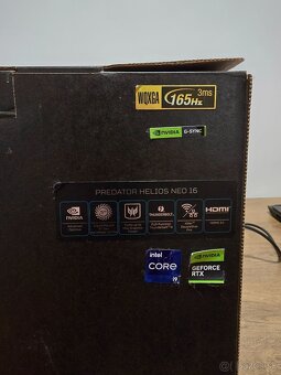 Herný notebook Predator Helios Neo 16 - 10
