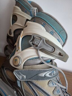 Mega set FILA kolieskove korcule+chranice+ zadarmo ruksak - 10