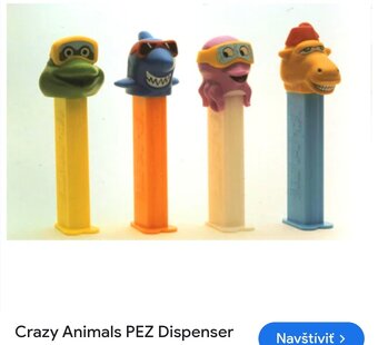PEZ OBALY  DISPENSER  BONBONY BOX - 10