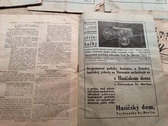 6x Hasičské listy 1936,1937,1940 - 10