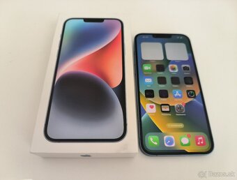 apple iphone 14 128gb Blue / Batéria 100% - 10