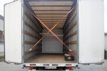 MAN TGL 12.250 s valníkovou nástavbou a hydraulickým čelom - 10