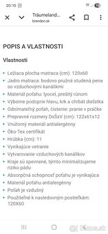 Matrac do postieľky Träumeland Polarstern - 10