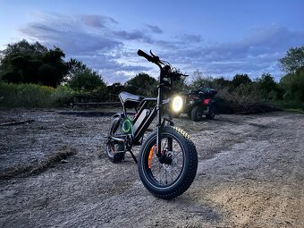 Nový Elektrický Bicykel - E-BIKE / FATBIKE (NETREBA PZP) - 10