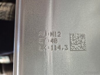 5x114,3 r16 ET40 x 6,5J elektróny RENAULT + snímače tlaku - 10