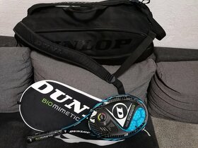 Predám tenisové rakety Dunlop Biomimetic 200 + vak Dunlop - 10