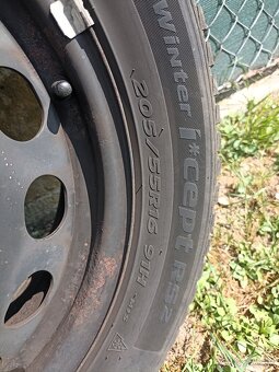 Plechové disky 16" ET50 s pneumatikami - 10