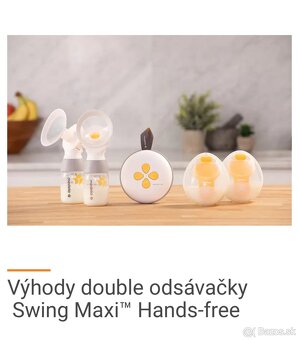 Elektricka double + handsfree odsavacka Medela - 10