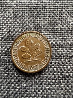 Nemecko - 5 Pfennig 3 ks, 2 Pf. 2 ks, 1 Pfennig 3 ks = 8 ks - 10