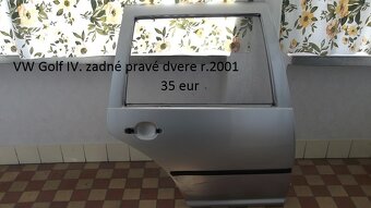 VW Golf 3,VW Golf 4, VW Golf 5 - použité náhradné diely - 10
