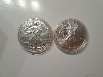 1Oz mince American Eagle - kompletná sada - 10