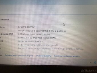 Notebook Lenovo T470, i5, SSD 256 GB, 8 GB RAM, HD - 10