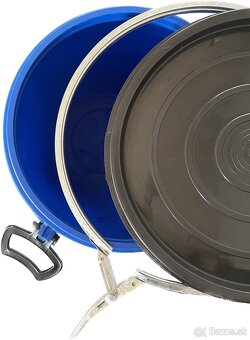 Predám potravinárske 80l plastové sudy - 10