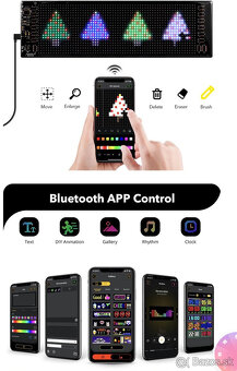 2x Led oci na kamion / Truck Devil Eye LED Matrix panel - 10