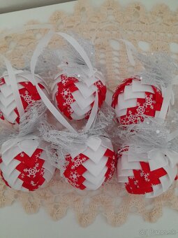Predám nové vianočné zvončeky, gule, srdiečka, vence. - 10