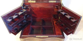 Likérnik boulle palisander Francúzsko Napoleon III - 10