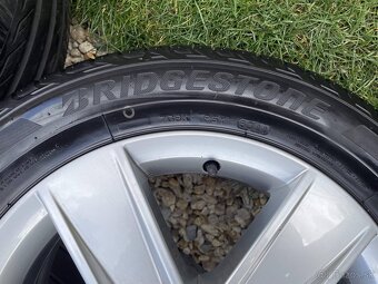 Orig.skoda Alu Disky letné 5x112 ET48 205 55 16 Audi VW - 10