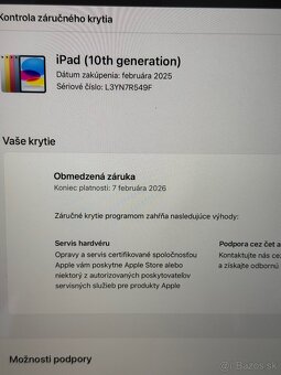 iPad 10. Gen 64 GB WiFi Strieborný - 10