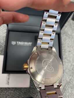 LUXUSNE HODINKY TAG HEUER AQUARACER CALIBRE 5 18kZLATY BEZEL - 10