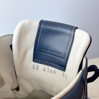Originál LOUIS VUITTON pánske modré navy tenisky topánky - 10