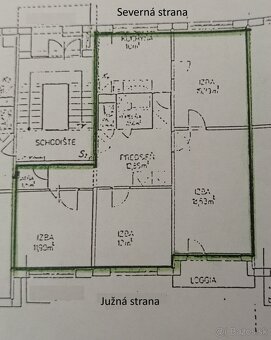4 izbový byt 85,76m2 + nová loggia - Priekopa - 10