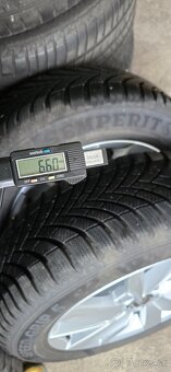 5x112,r16,6,5J,et46,originál VW-205-55-Continental-2024-8mm+ - 10
